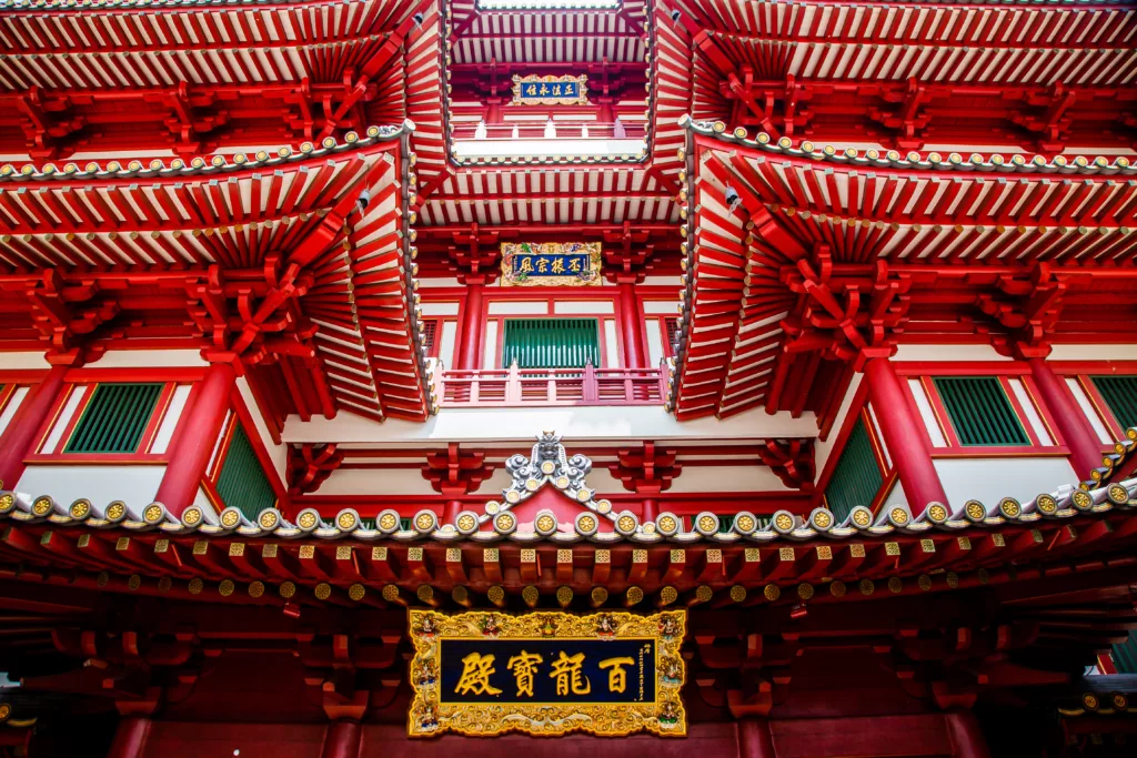 Buddha Tooth relic temple in Singapore