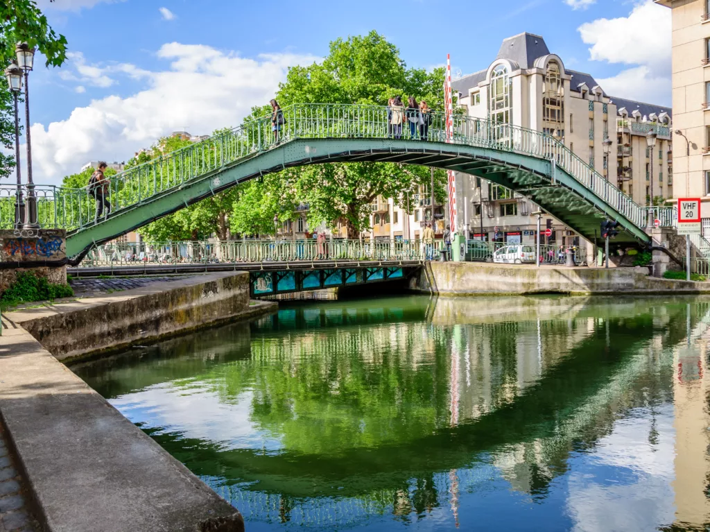 Canal Saint-Martin à Paris