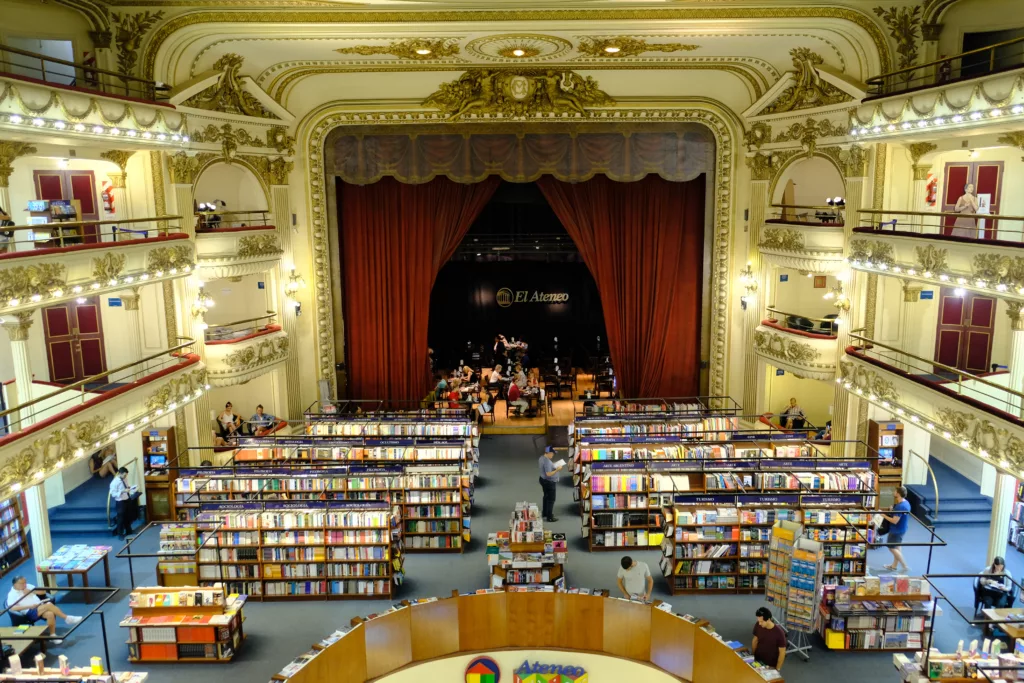 Argentina Buenos Aires - El Ateneo Grand Splendid Converted theater into a Book store