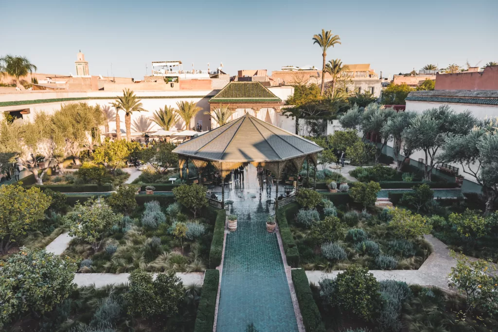 Le Jardin Secret Garden, Marrakech, Morocco old Madina, Marrakech, Morocco.